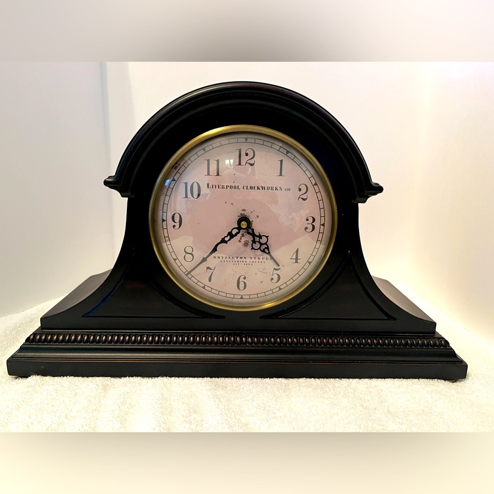 LIVERPOOL CLOCKWORKS LTD.  BOYINGTON STREET LANCASTER COUNTY EST. 1693.